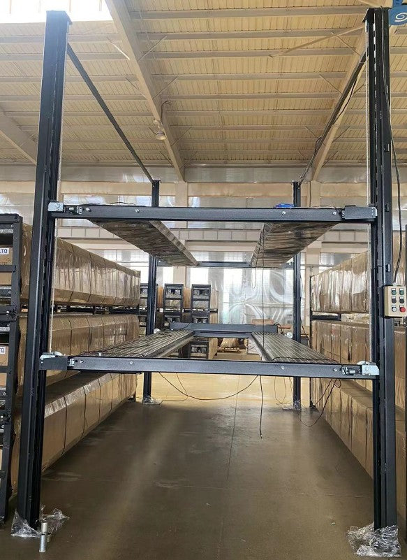 NSS-5x2 10,000 lb Double Stacker Service Storage Four Post Automotive Lift