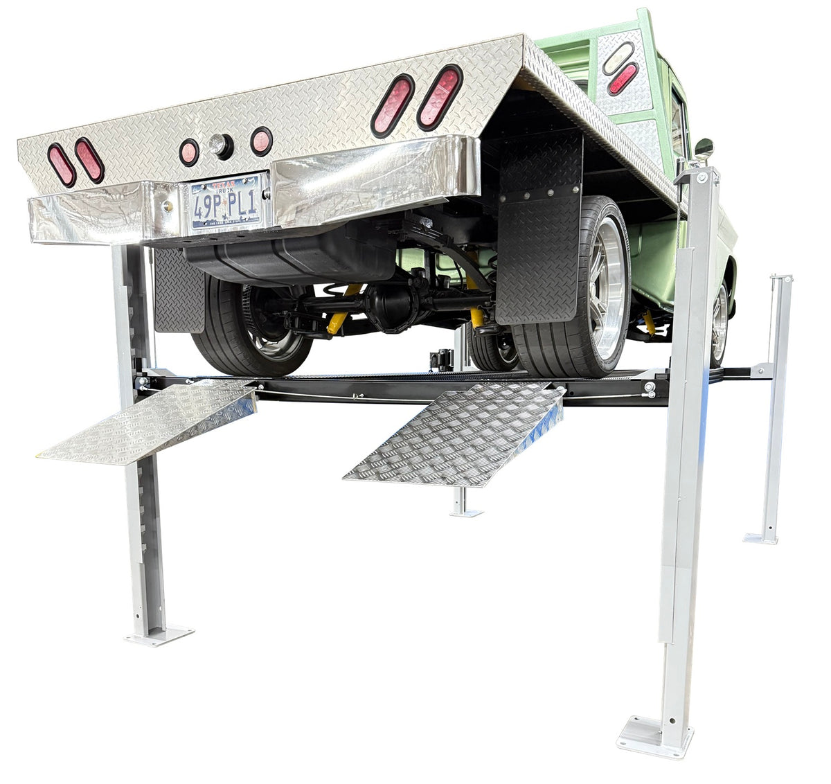 USA8000XLT 8,000 lb Made in the USA Service Storage Four Post Automotive Lift