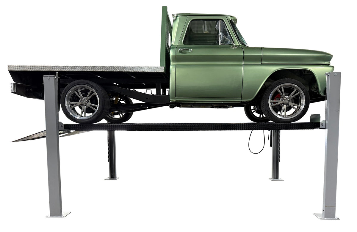 USA8000XLT 8,000 lb Made in the USA Service Storage Four Post Automotive Lift