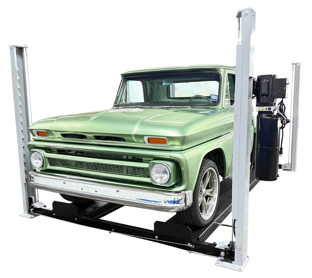 USA8000XLT 8,000 lb Made in the USA Service Storage Four Post Automotive Lift