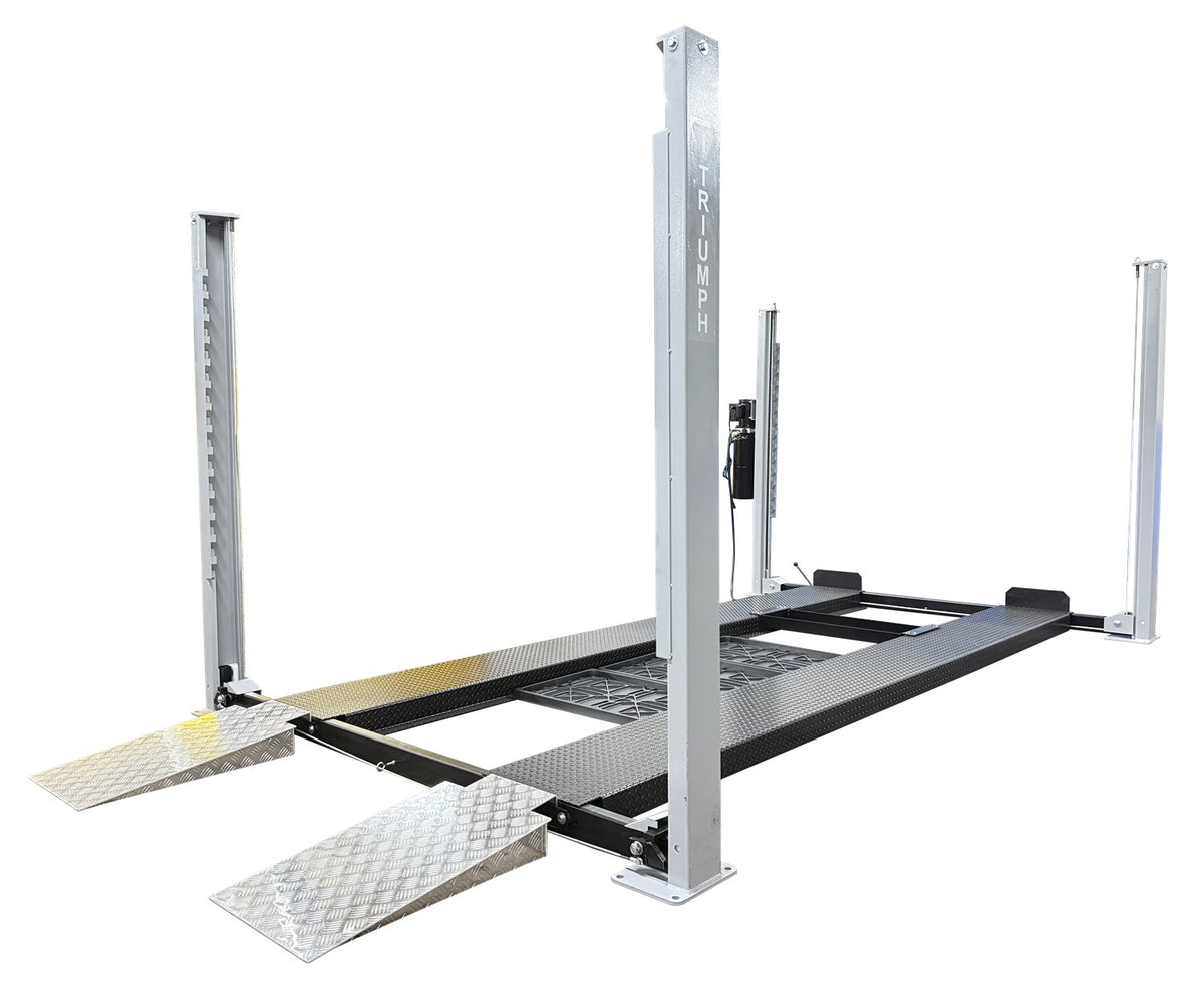 USA8000XLT 8,000 lb Made in the USA Service Storage Four Post Automotive Lift