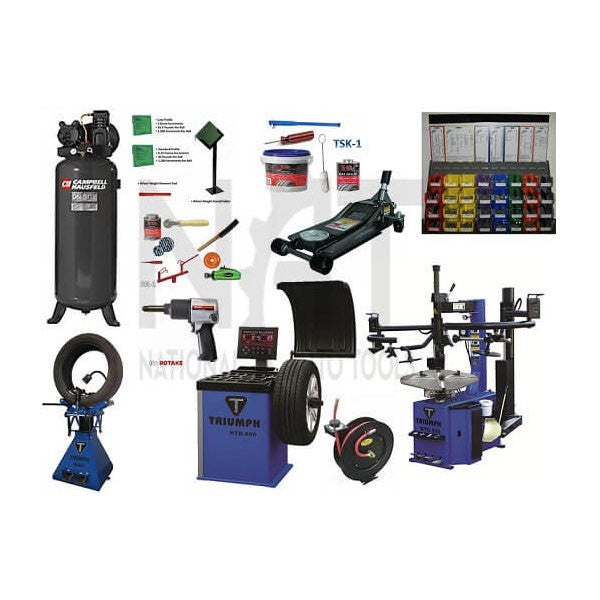 Tyre shop deals machinery